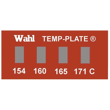 Temp Indicator, Strip, Red, 10PK MPN:101-4-154C