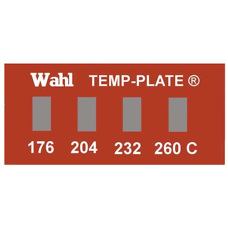 Temp Indicator, Strip, Red, 10PK MPN:101-4-177C