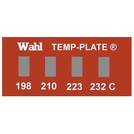 Temp Indicator, Strip, Red, 10PK MPN:101-4-199C