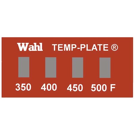 Temp Indicator, Strip, Red, 10PK MPN:101-4-351F