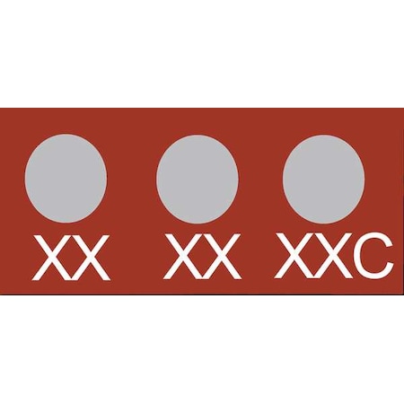 Temp Indicator, Strip, Red, 10PK MPN:430-181F