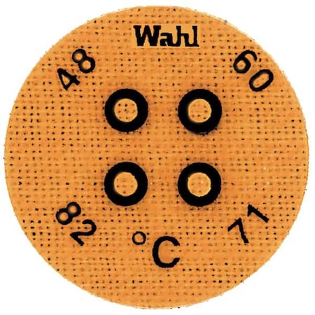 Temp Indicator, Dot, Amber, 10PK MPN:443-048C