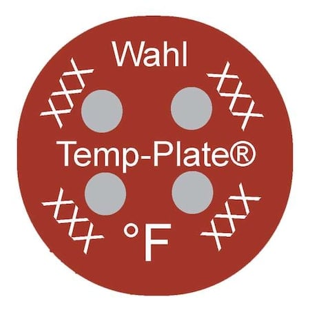 Temp Indicator, Dot, Red, 10PK MPN:444-160F