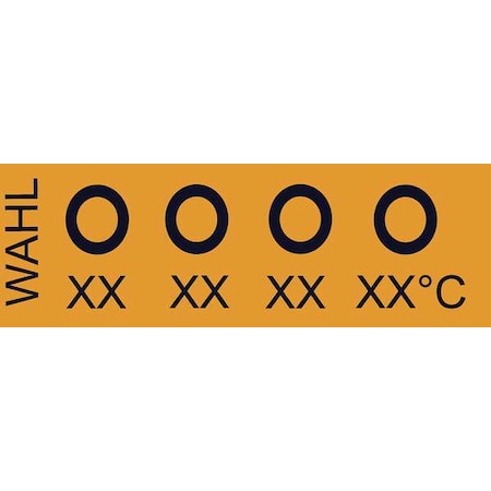 Temp Indicator, Strip, Amber, 10PK MPN:450-043VC