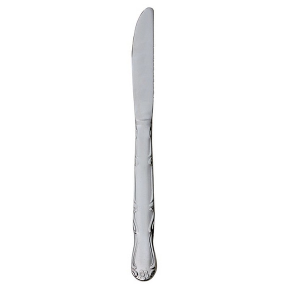 Walco Barclay Stainless Steel Dinner Knives, Silver, Pack Of 12 Knives MPN:1145