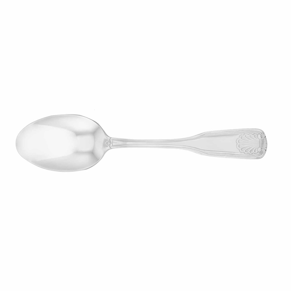 Walco Fanfare Stainless Steel Dessert Spoons, Silver, Pack Of 24 Spoons MPN:2807