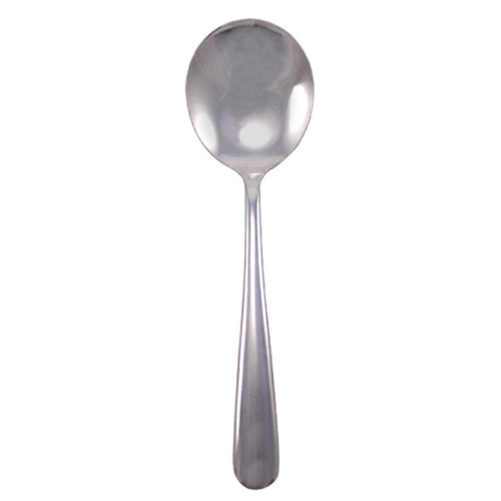 Walco Windsor Stainless Steel Bouillon Spoons, Silver, Pack Of 24 Spoons MPN:7212