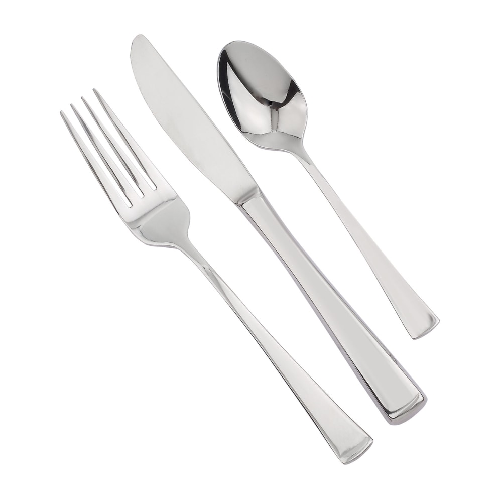 Walco Sonnet Stainless Steel Dinner Forks, 7-5/8in, Silver, Pack Of 24 Forks MPN:8205