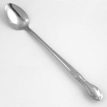 Ice Tea Spoon, 8 in L, Silver, PK24 MPN:WL1104