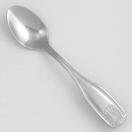 Demitasse Spoon, 4 5/8 in L, Silver, PK24 MPN:WL2829