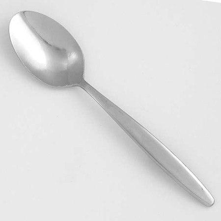 Teaspoon, 6 in L, Silver, PK36 MPN:WL3301