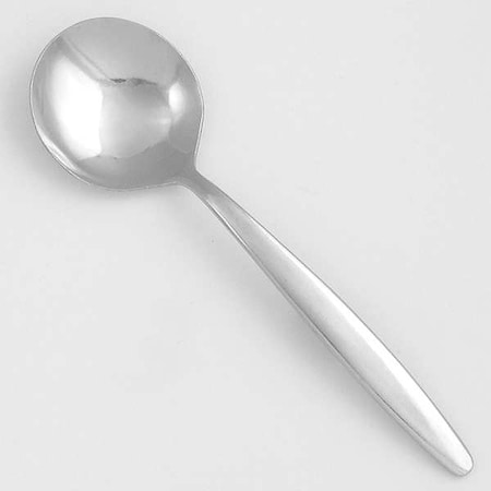 Bouillon Spoon, 5 3/4 in L, Silver, PK24 MPN:WL3312