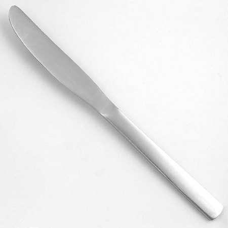 Dinner Knife, 8 1/4 in L, Silver, PK12 MPN:WL5045