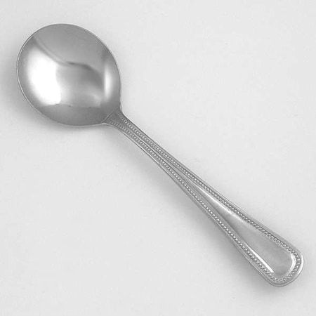 Bouillon Spoon, 5 13/16 in L, Silver, PK24 MPN:WL5512