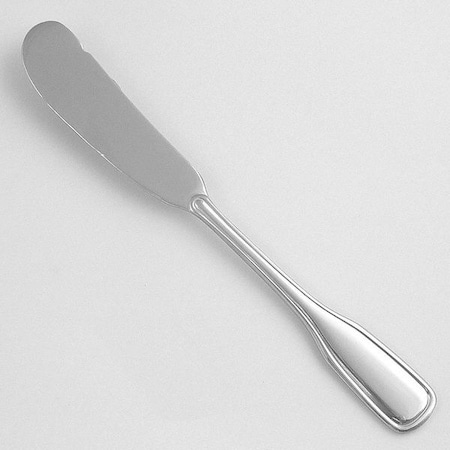 Butter Knife, 6 3/16 in L, Silver, PK24 MPN:WL6611
