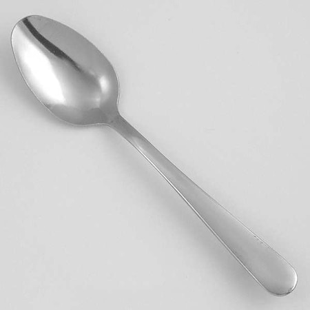 Teaspoon, 5 15/16 in L, Silver, PK36 MPN:WL7201