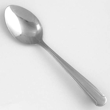 Demitasse Spoon, 4 3/4 in L, Silver, PK36 MPN:WL7429