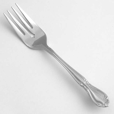 Salad Fork, 6 1/4 in L, Silver, PK24 MPN:WL9106