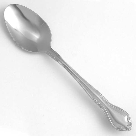 Dessert Spoon, 7 1/4 in L, Silver, PK24 MPN:WL9107