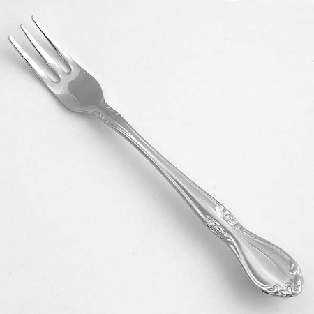 Cocktail Fork, 5 1/2 in L, Silver, PK24 MPN:WL9115