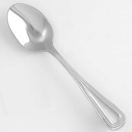 Demitasse Spoon, 4 3/8 in L, Silver, PK24 MPN:WL9229