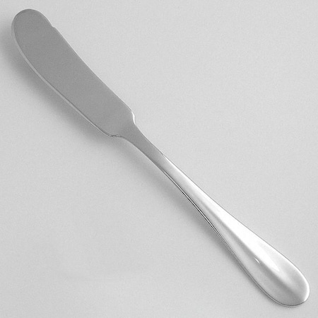 Butter Knife, 6 13/16 in L, Silver, PK24 MPN:WL9410