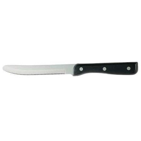 Steak Knife, 9 1/4 in L, Black, PK12 MPN:WL980527