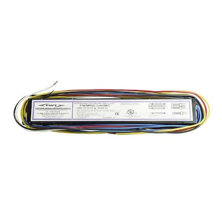 Electronic Ballast, 120-277V, 50/60Hz MPN:309366010