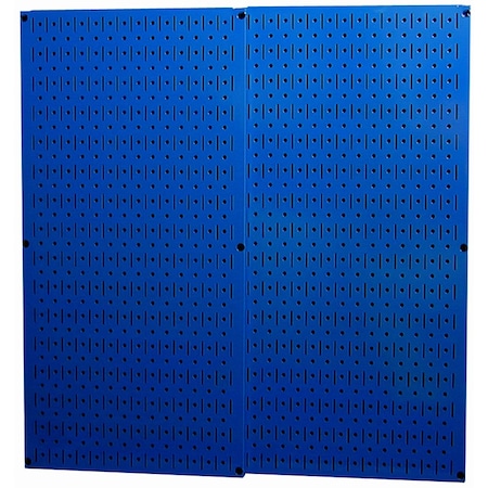 Industrial Pegboard, Blue Metal Peg Boards, PK2 MPN:35-IP-3232-BU