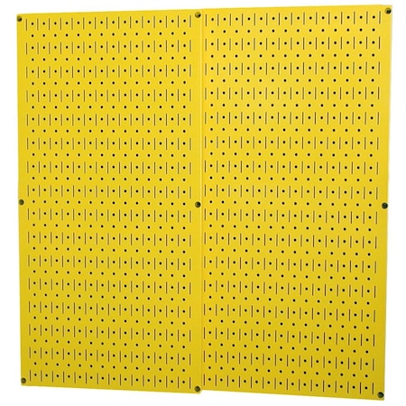 Industrial Pegboard, Yellow Metal Peg Boards, PK2 MPN:35-IP-3232-Y
