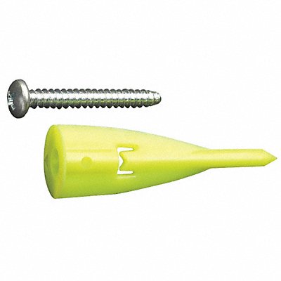 Drywall Anchor Hammer-In 2 In PK10 MPN:PCK-WC10-YS