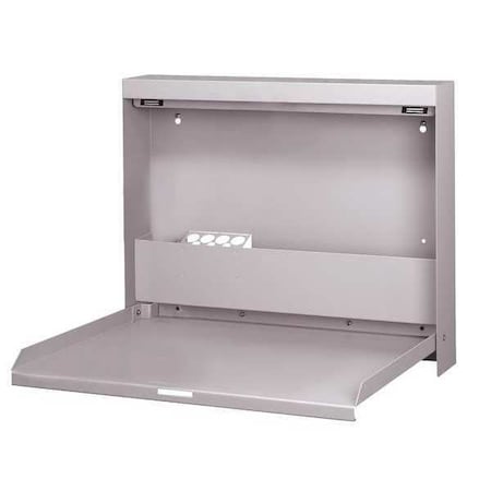 Wall Mounted Desk, 20x16-3/8x3-3/8In, Gray MPN:WW-101-T47