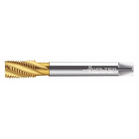 Spiral Flute Tap, M12-1.00, Modified Bottoming, Metric, 5 Flutes, TiN MPN:2156315-M12X1