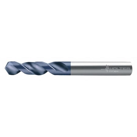 Screw Machine Drill Bit, 6.10 mm Size, 118 Degrees Point Angle, High Speed Steel, TiNAl Finish MPN:A1154TFT-6.1