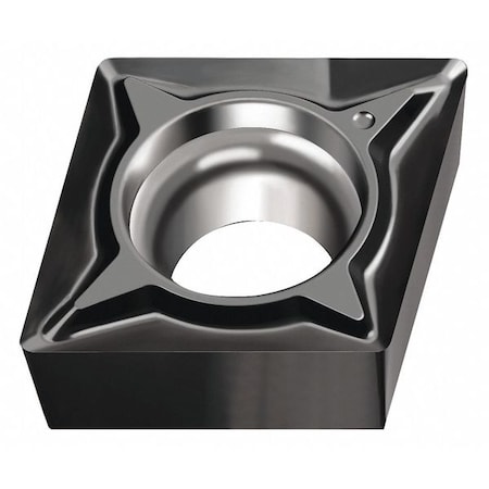 Diamond Turning Insert, Diamond, 3, CCGT, .2, Carbide MPN:6955643