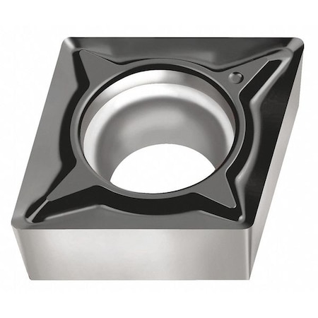 Diamond Turning Insert, Diamond, 3, CCGT, .5, Carbide MPN:7054037