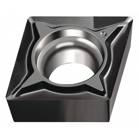 Diamond Turning Insert, Diamond, 3, CCGT, 2, Carbide MPN:6955646
