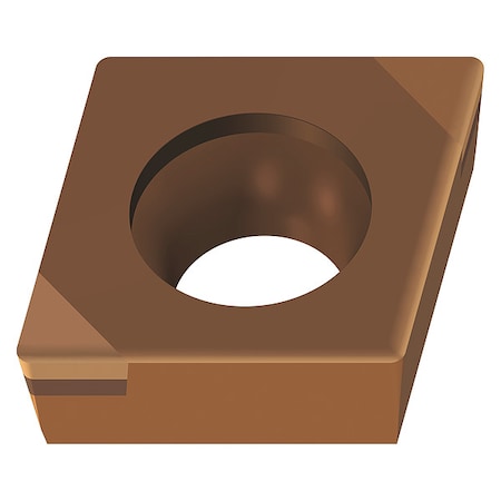 Diamond Turning Insert, 2, CCGW, .5 MPN:7636849