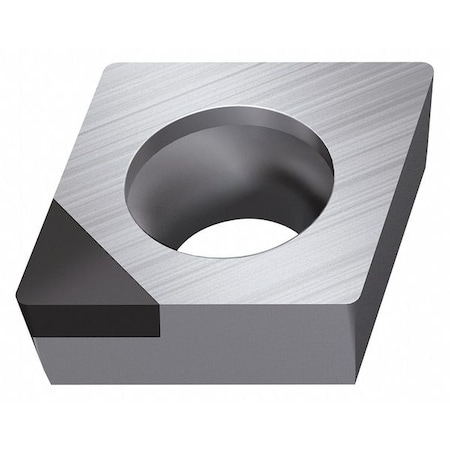 Diamond Turning Insert, Diamond, 3, CCGW, .5, PCD MPN:6674469