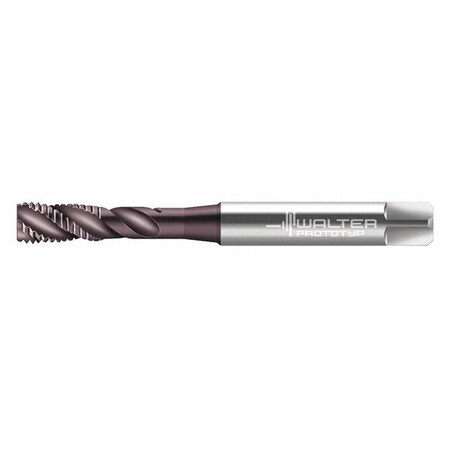 Spiral Flute Tap, M8-1.25, Modified Bottoming, 4 Flutes, Metric Coarse MPN:EP2051362-M8