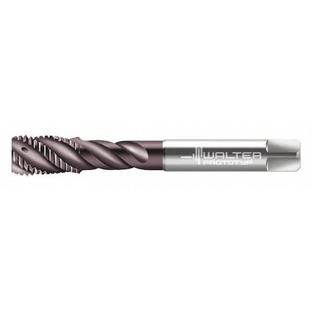 Spiral Flute Tap, M12-1.75, Plug, 4 Flutes, Metric Coarse MPN:EP2056342-M12