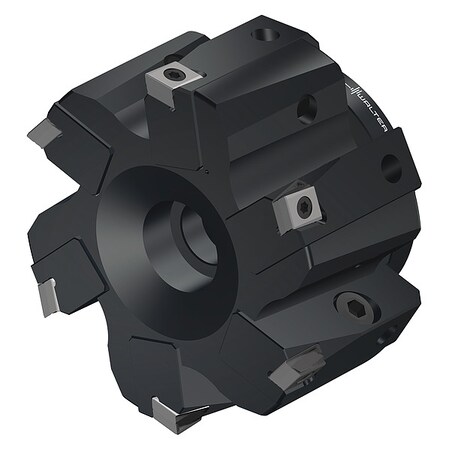 Indexable Face Mill, 6 Inserts, 0.315 in Cut Depth MPN:6583201