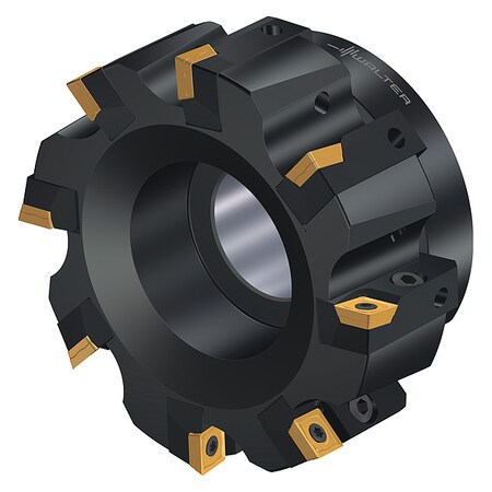 Indexable Face Mill, 8 Inserts, 0.457 in Cut Depth MPN:6835033