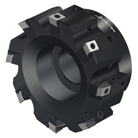 Indexable Face Mill, 8 Inserts, 0.472 in Cut Depth MPN:6583212