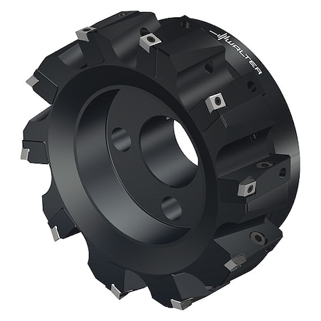 Indexable Face Mill, 10 Inserts, 0.315 in Cut Depth MPN:6583204