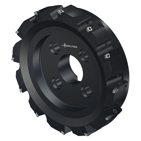 Indexable Face Mill, 12 Inserts, 0.315 in Cut Depth MPN:6583206