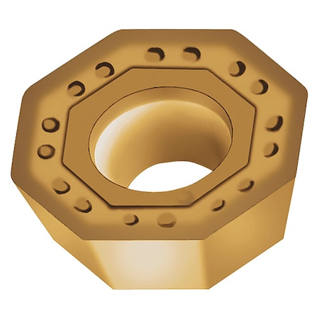 Octagon Milling Insert, 1/2 in, ODHT, 1/32 in MPN:7347304