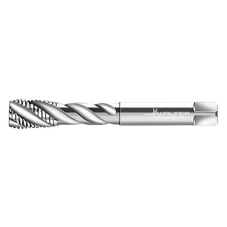 Spiral Flute Tap, M30-1.50, Plug, Metric Fine, 5 Flutes, Uncoated MPN:P21569-M30X1.5