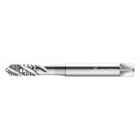 Spiral Flute Tap, M4-0.70, Plug, Metric Coarse, 3 Flutes, Uncoated MPN:P40519-M4