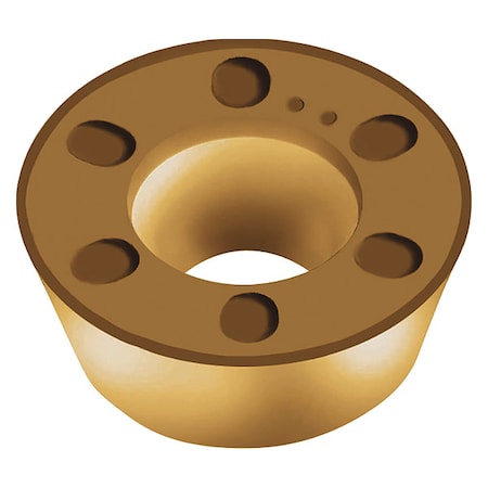 Round Milling Insert, Round, 0.7870 in, RDMW, 0.3940 in MPN:7347357